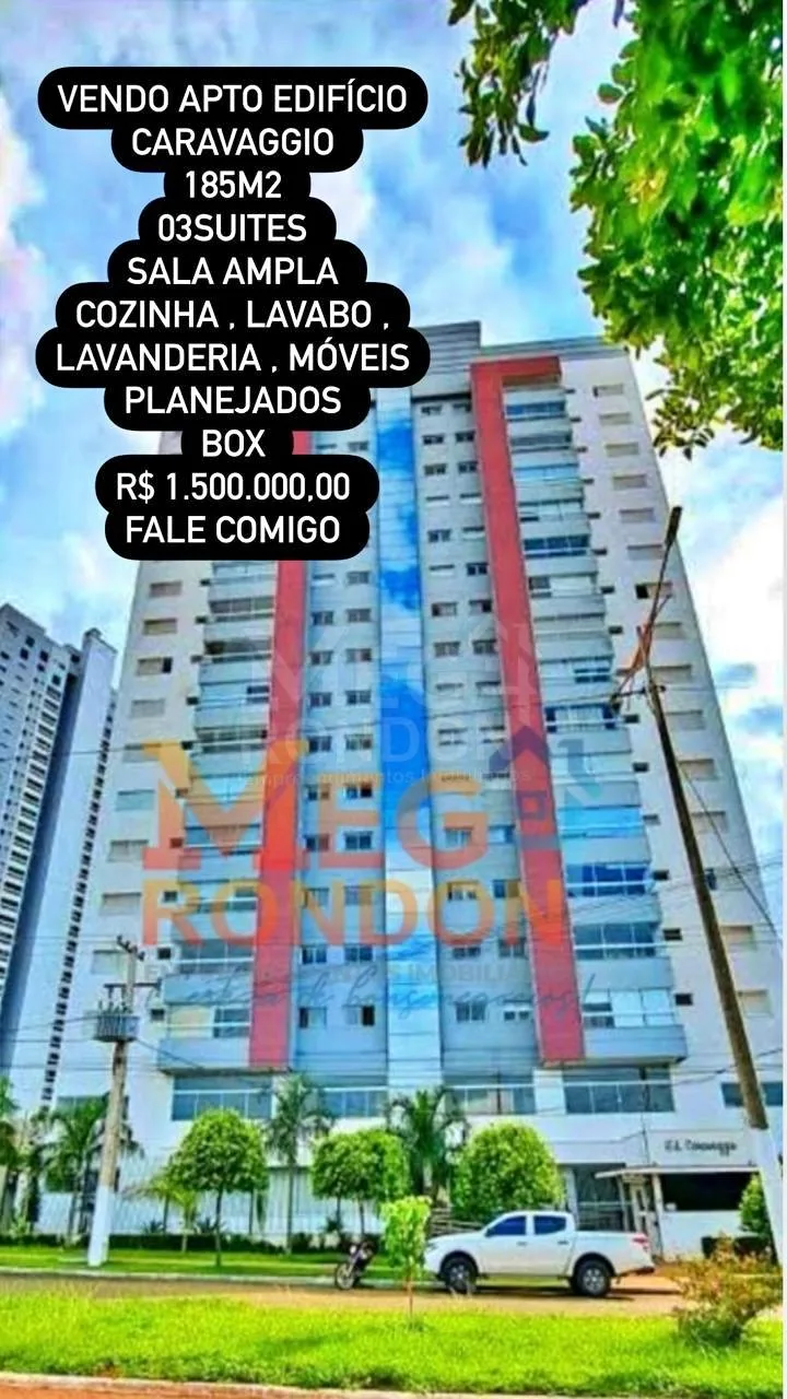APARTAMENTO Ă VENDA NO EDIFĂCIO CARAVAGGIO, RONDONĂPOLIS - MT â foto 12
