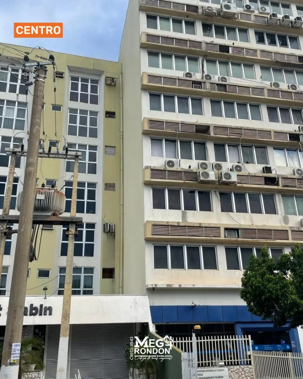 🏢SALAS COMERCIAIS À VENDA/ALUGUEL NOS EDIFÍCIOS 13 DE JUNHO E DR. ALBERT SABIN, NO BAIRRO CENTRO SUL, CUIABÁ – MT
