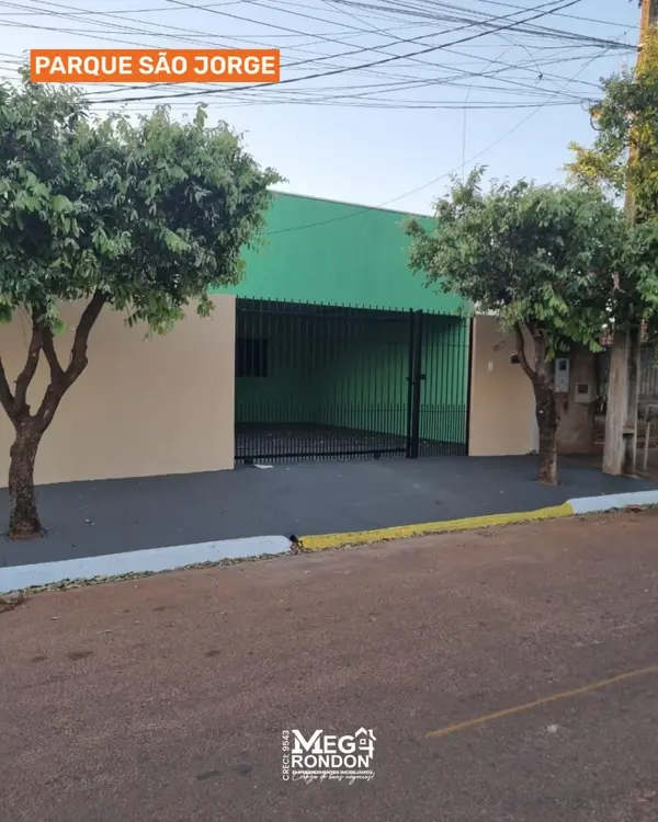 🏡 CASA À VENDA NO BAIRRO PARQUE SÃO JORGE, RONDONÓPOLIS – MT