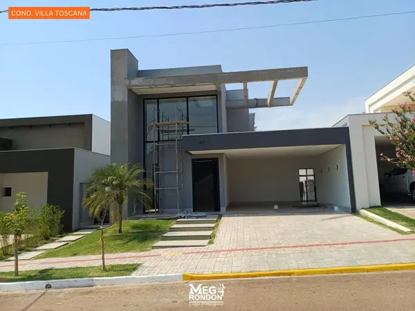 🏡 CASA À VENDA NO CONDOMINIO VILLA TOSCANA, RONDONÓPOLIS – MT