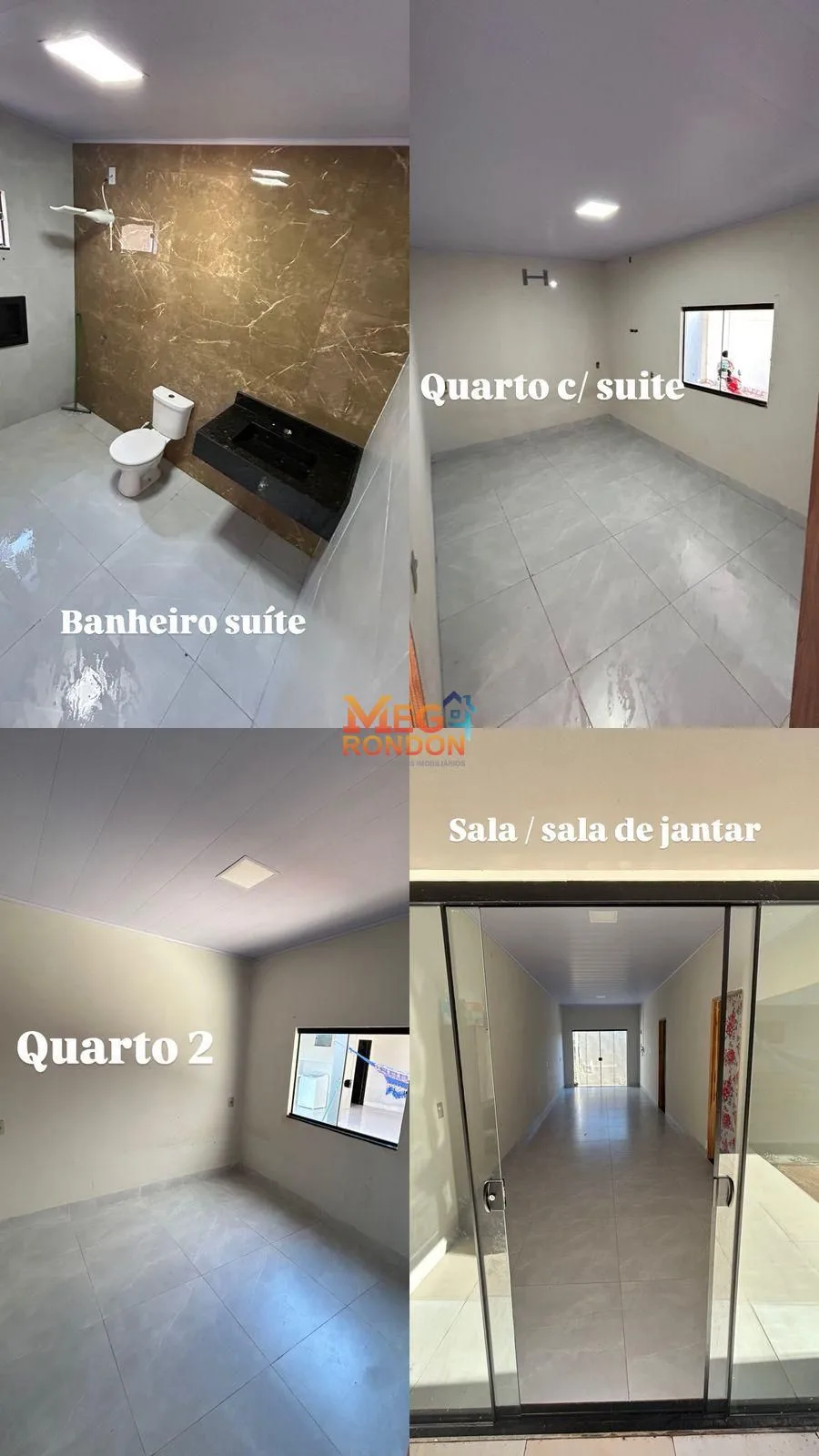 ÁGIO - CASA NO PORCELANATO COM PISCINA - ROSA BORORÓ — foto 2