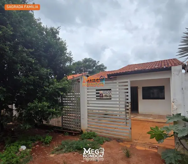 🏡 CASA À VENDA/ALUGUEL NO BAIRRO SAGRADA FAMÍLIA, RONDONÓPOLIS – MT