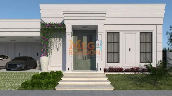 CASA EM CONSTRUÇÃO À VENDA NO CONDOMÍNIO ROYAL BOULEVARD, RONDONÓPOLIS - MT