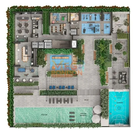 đ˘APARTAMENTOS Ă VENDA NO EDIFĂCIO RESIDENCIAL VITRA, NO BAIRRO VILA AURORA, RONDONĂPOLIS - MT â foto 28